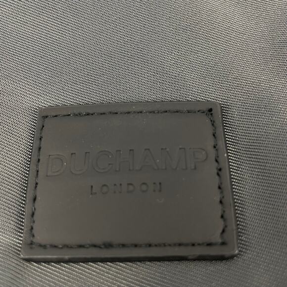 Duchamp Lightweight Gray Foldover Backpack - Picture 3 of 11